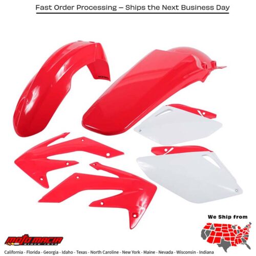 PLASTIC KIT RED Honda CRF250R 2006-2009