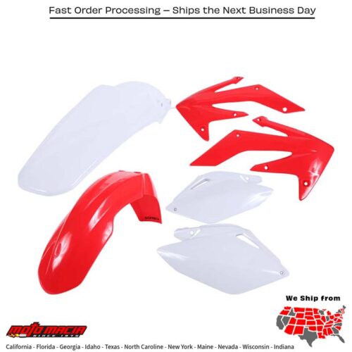 PLASTIC KIT RED Honda CRF250R 2006-2009