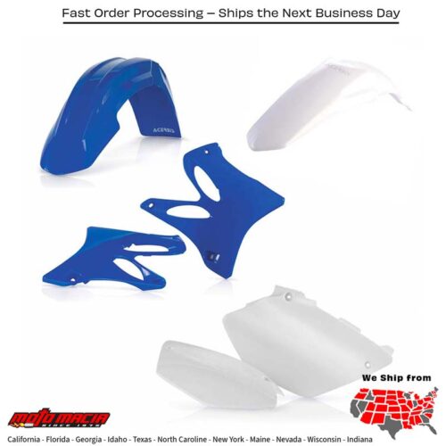 PLASTIC KIT BLUE Yamaha YZ125 2006-2014 Yamaha YZ250 2006-2014
