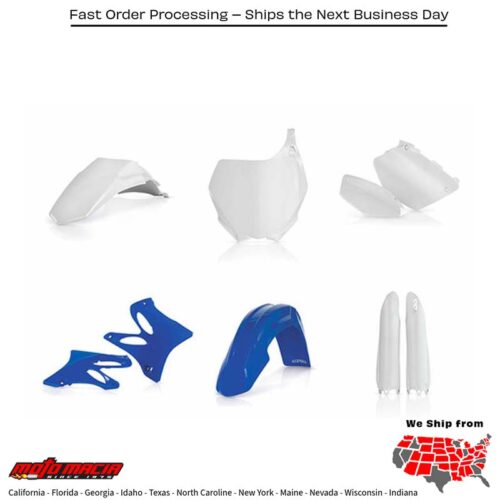 PLASTIC KIT BLUE Yamaha YZ125 2006-2014 Yamaha YZ250 2006-2014