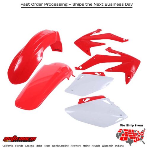 PLASTIC KIT RED Honda CRF450R 2007-2008
