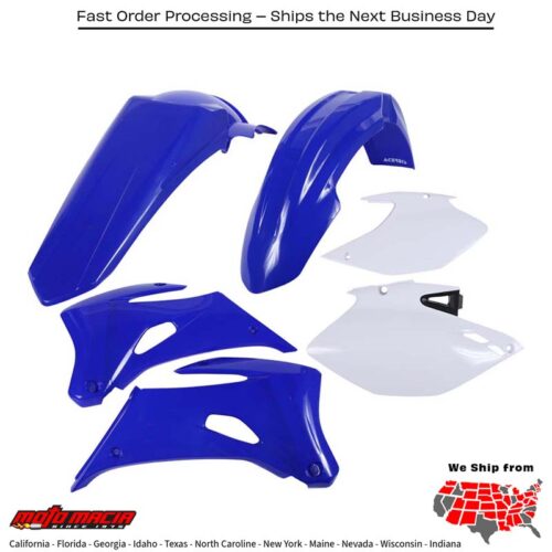 PLASTIC KIT BLUE Yamaha WR250F 2007-2009 Yamaha WR450F 2007-2009