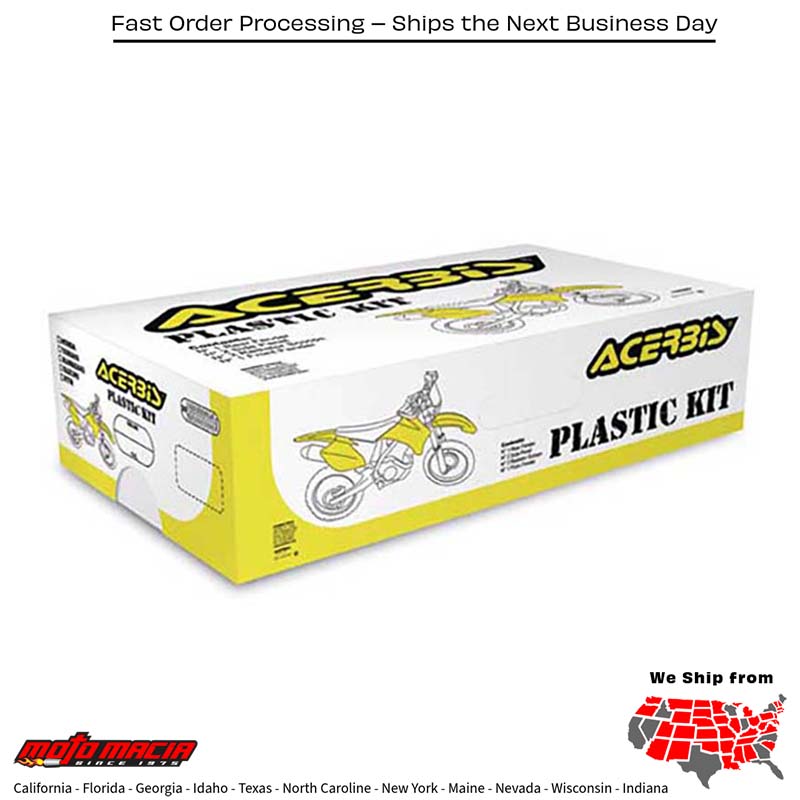 PLASTIC KIT (GREEN) Kawasaki KX450F 2009-2011