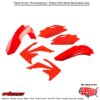 PLASTIC KIT RED Honda CRF450R 2009-2012 Honda CRF250R 2010-2013