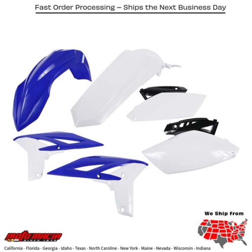 PLASTIC KIT BLUE Yamaha YZ250F 2010-2013