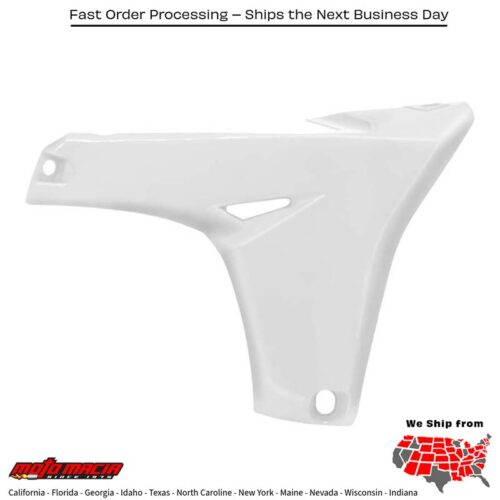 PLASTIC KIT WHITE Yamaha YZ250F 2010-2013