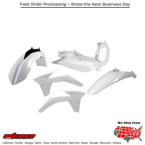 PLASTIC KIT WHITE KTM 350 XC-F 2011-2012 KTM 150 XC 2011-2012 KTM 350 SX-F 2011-2012 KTM 250 SX 2011-2012 KTM 250 SX-F 2011-2012 KTM 250 XC 2011-2012 KTM 300 XC 2011-2012 KTM 450 SX-F 2011-2012 KTM 250 XC-F 2011-2012 KTM 125 SX 2011-2012 KTM 150 SX 2011-20