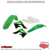PLASTIC KIT GREEN Kawasaki KX450F 2012-2012