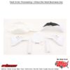 FULL PLASTIC KIT WHITE KTM 65 SX 2009-2011