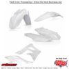 PLASTIC KIT WHITE Kawasaki KX450F 2013-2015