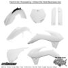 PLASTIC KIT WHITE KTM 85 SX (17/14) 85 SX (19/16) 2013-2017
