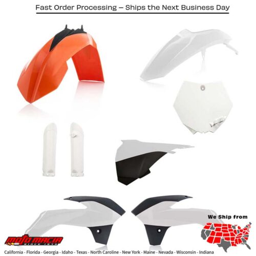 PLASTIC KIT ORIGINAL KTM 85 SX (19/16) 85 SX (17/14) 2013-2017