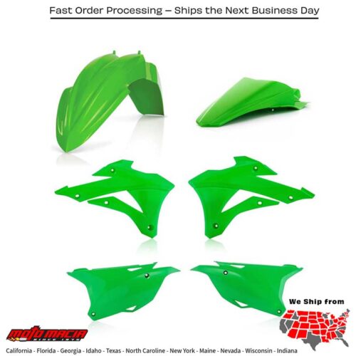 PLASTIC KIT  ORIGINAL Kawasaki KX85 KX100 2014-2021
