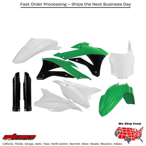FULL PLASTIC KIT ORIGINAL Kawasaki KX85 2014-2021 Kawasaki KX100 2014-2021