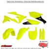 FULL PLASTIC KIT FLUORESCENT YELLOW Yamaha YZ250F YZ450F 2014-2018