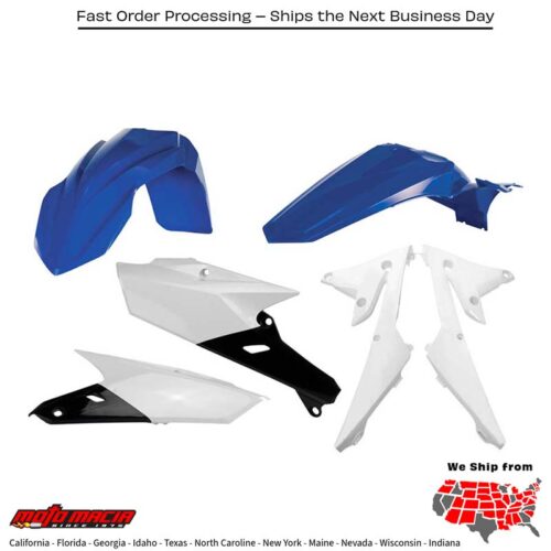 PLASTIC KIT BLUE Yamaha YZ250F 2014-2018 Yamaha YZ450F 2014-2017