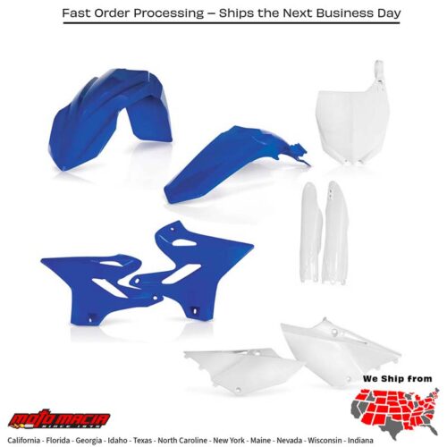 FULL PLASTIC KIT  ORIGINAL Yamaha YZ250X YZ125 YZ250 YZ125X 2015-2021