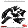 PLASTIC KIT BLACK Yamaha YZ125 2015-2021 Yamaha YZ250 2015-2021