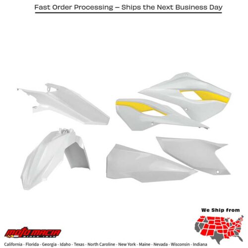 PLASTIC KIT ORIGINAL Husqvarna FE 350S FE 501S TE 125 TE 300 FE 250 FE 350 FE 450 FE 501 TE 250 2015-2016