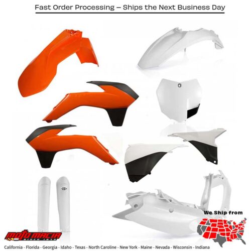 FULL PLASTIC KIT ORIGINAL KTM 350 XC-F 150 XC 350 SX-F 250 SX 250 SX-F 250 XC 300 XC 450 SX-F 250 XC-F 450 XC-F 125 SX 150 SX 2015-2016