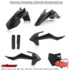 FULL PLASTIC KIT BLACK KTM 65 SX 2016-2018