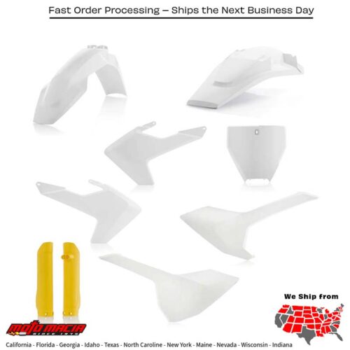 FULL PLASTIC KIT ORIGINAL Husqvarna TC 250 2017-2018