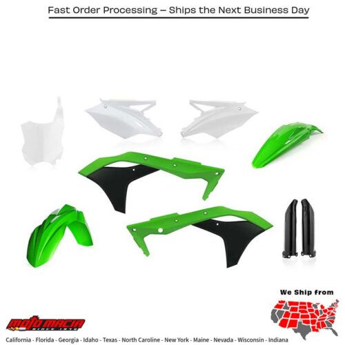 FULL PLASTIC KIT ORIGINAL Kawasaki KX250F 2017