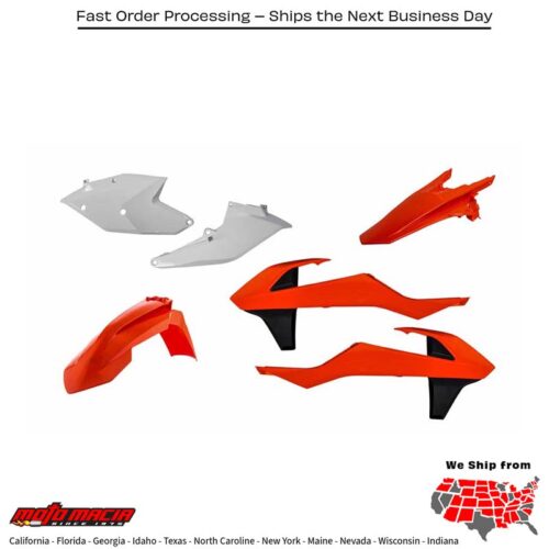 PLASTIC KIT ORIGINAL KTM 350 EXC-F 2017-2019 KTM 500 EXC-F 2017-2019 KTM 450 EXC-F 2017-2019 KTM 250 EXC-F 2017-2019 KTM 250 EXC 2017-2017 KTM 300 EXC 2017-2017