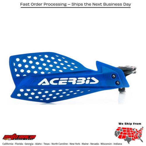 ULTIMATE X HANDGUARD BLUE/WHITE Beta 390 RS 2015-2015 Beta 430 RS 2015-2016 Beta 500 RS 2015-2016 Beta 390 RR 2015-2017 Beta 430 RR 2015-2017 Beta 480 RR 2015-2017 Honda CR500AF 1997-2014 Husqvarna FE 350S 2015-2016 Husqvarna FE 501S 2015-2016 Beta 300 Xtr