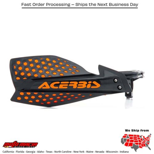 ULTIMATE X HANDGUARD BLACK/ORANGE Honda CRF230F 2003-2017 Honda CRF230L 2008-2009 Honda CRF250X 2004-2017 Honda CR500R 1984-2001 Honda XR600R 1985-2000 Honda XR250L 1991-1996 Honda XR350R 1983-1985 Honda XR100 1981-1984 Honda XR200 1980-1984 Honda XR500R 1