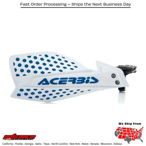 ULTIMATE X HANDGUARD WHITE/BLUE