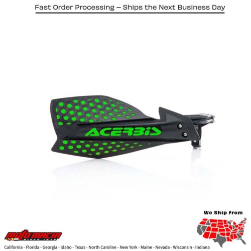 ULTIMATE X HANDGUARD BLACK/GREEN