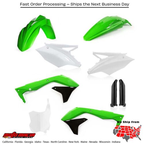 FULL PLASTIC KIT ORIGINAL Kawasaki KX450F 2018-2018