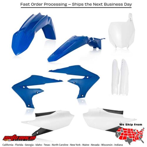FULL PLASTIC KIT ORIGINAL Yamaha YZ450F YZ250F 2018-2019