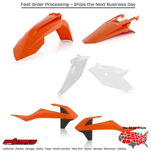 PLASTIC KIT ORIGINAL KTM 85 SX (17/14) 2018-2023