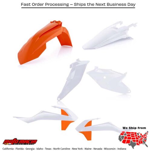 PLASTIC KIT GAS/KTM ORIGINAL KTM 85 SX (17/14) 85 SX (19/16) 2018-2024