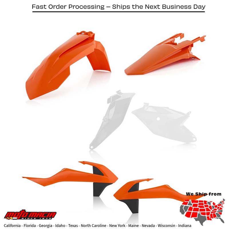 PLASTIC KIT KTM ORIGINAL KTM 85 SX (17/14) 2018-2024