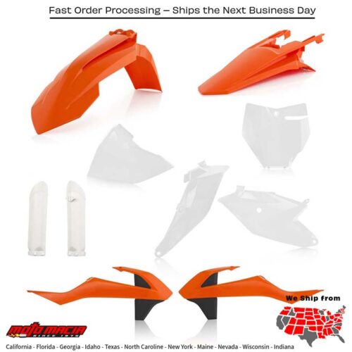 FULL PLASTIC KIT ORIGINAL KTM 85 SX (17/14) 2018-2023
