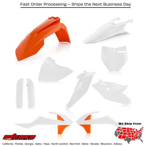 FULL PLASTIC KIT ORIGINAL KTM 85 SX (17/14) 2018-2019