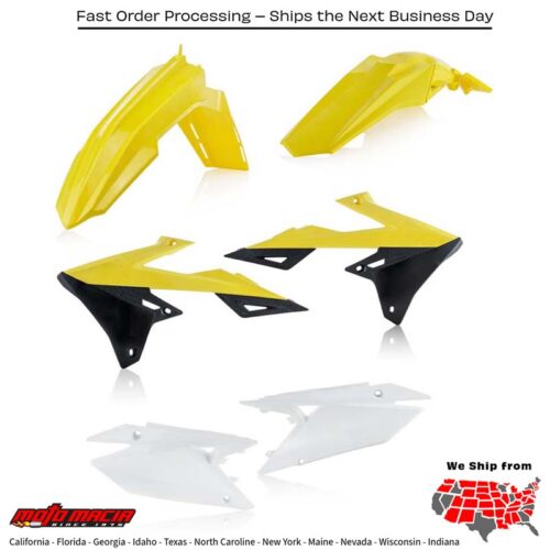 PLASTIC KIT ORIGINAL Suzuki RM-Z450 RM-Z250 2018-2023
