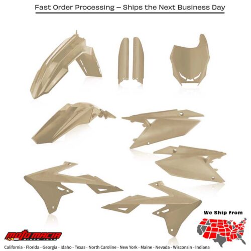 FULL PLASTIC KIT DESERT EAGLE  Suzuki RM-Z250 RM-Z450 2018-2024