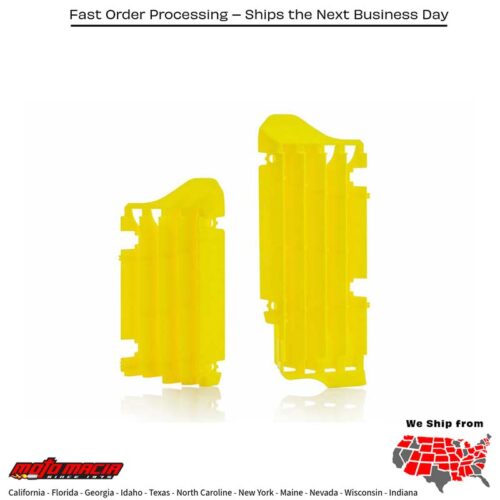 RADIATOR LOUVERS YELLOW Suzuki RM-Z450 2018-2024