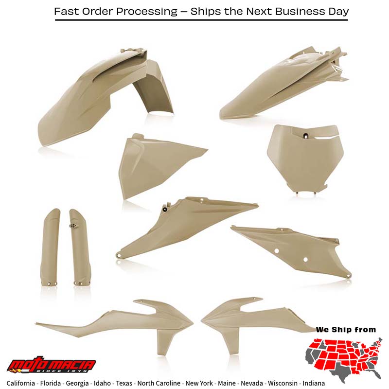 FULL PLASTIC KIT DESERT EAGLE KTM KTM 450 SX-F 350 SX-F 250 SX-F 250 SX 150 SX 125 SX 450 XC-F 350 XC-F 250 XC-F 450 SX-F Factory Edition 350 XCF-W 2019-2021