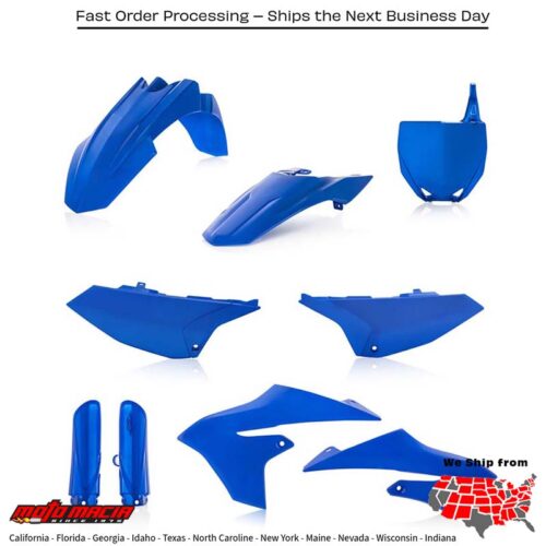FULL PLASTIC KIT BLUE Yamaha YZ65 2019-2024
