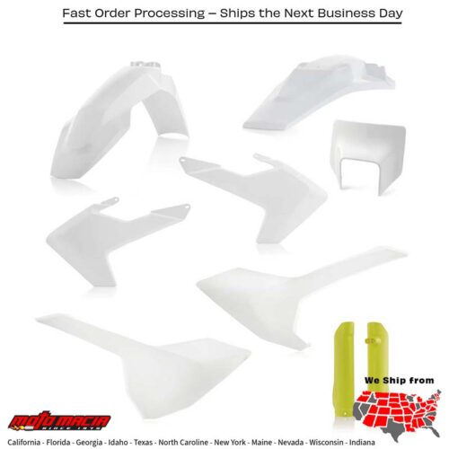 FULL PLASTIC KIT ORIGINAL Husqvarna TE 150 TE 300 FE 250 FE 350 FE 450 FE 501 TE 250 TE 250i TE 300i FE 350S FE 250S FE 450S 2017-2019
