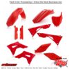 FULL PLASTIC KIT RED Honda CRF450RX CRF250RX 2019-2020