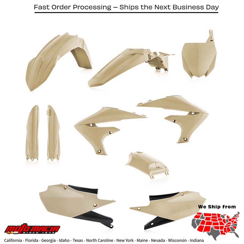FULL PLASTIC KIT DESERT EAGLE Yamaha YZ450F YZ250F YZ250FX YZ450FX 2018-2023