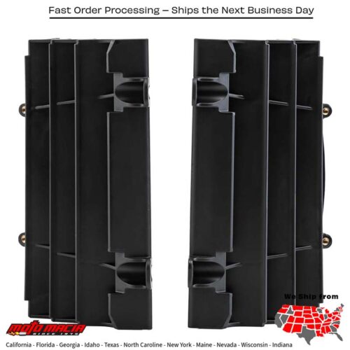 RADIATOR LOUVERS BLACK Husqvarna FE 250 2019-2023 Husqvarna FE 350 2019-2023 Husqvarna FE 450 2019-2023 Husqvarna FE 501 2019-2023 Husqvarna FX 350 2019-2022 Husqvarna FX 450 2019-2022 Husqvarna TC 125 2019-2022 Husqvarna TC 250 2019-2022 Husqvarna FC 250