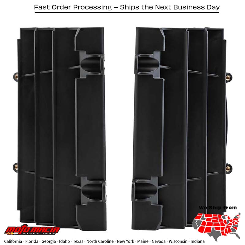 RADIATOR LOUVERS BLACK Husqvarna FE 250 2019-2023 Husqvarna FE 350 2019-2023 Husqvarna FE 450 2019-2023 Husqvarna FE 501 2019-2023 Husqvarna FX 350 2019-2022 Husqvarna FX 450 2019-2022 Husqvarna TC 125 2019-2022 Husqvarna TC 250 2019-2022 Husqvarna FC 250