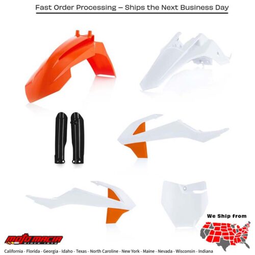 FULL PLASTIC KIT GAS/KTM ORIGINAL KTM 65 SX 2019-2024